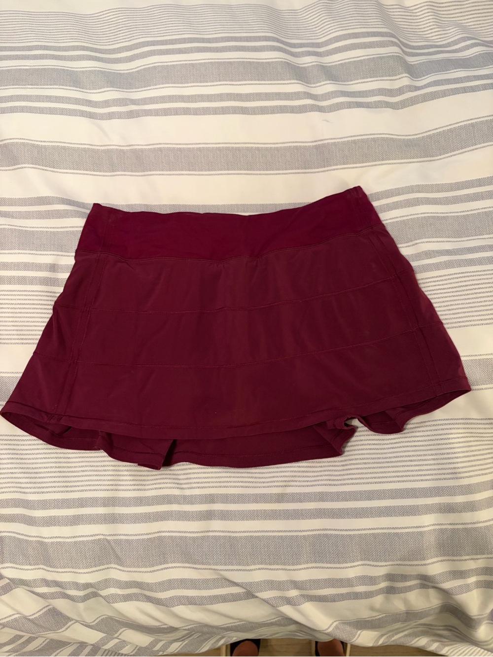 lululemon athletica Women's Athletic Skort in Deep Berry